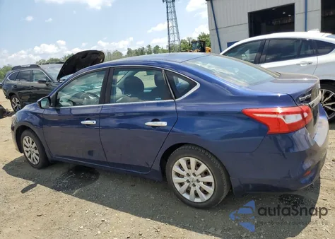 2016 Nissan Sentra S from USA, damaged, VIN 3N1AB7AP2GY302475